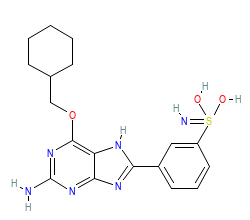 2D structure of the orthosteric ligand