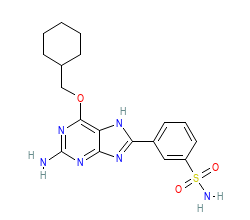 2D structure of the orthosteric ligand