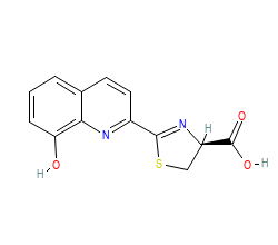 2D structure of the allostericligand