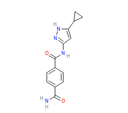 2D structure of the orthosteric ligand