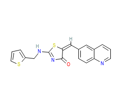 2D structure of the orthosteric ligand