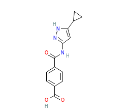 2D structure of the orthosteric ligand