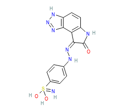 2D structure of the orthosteric ligand