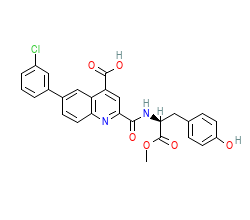 2D structure of the orthosteric ligand