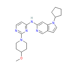 2D structure of the orthosteric ligand
