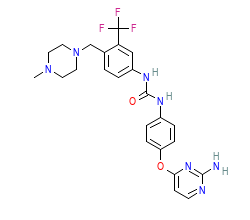 2D structure of the allostericligand