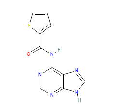 2D structure of the orthosteric ligand