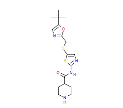 2D structure of the orthosteric ligand