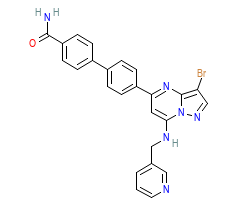 2D structure of the orthosteric ligand