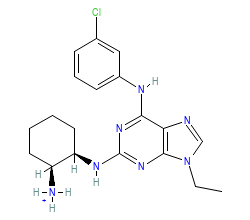 2D structure of the orthosteric ligand