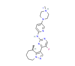 2D structure of the orthosteric ligand