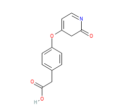 2D structure of the orthosteric ligand