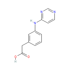 2D structure of the orthosteric ligand