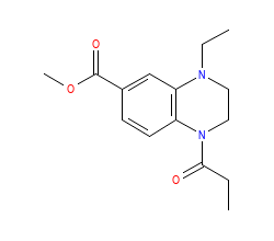 2D structure of the orthosteric ligand