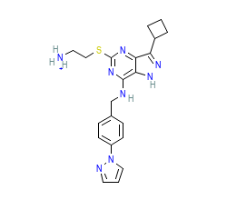 2D structure of the orthosteric ligand