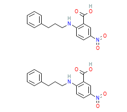 2D structure of the orthosteric ligand