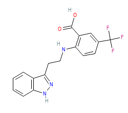 2D structure of the orthosteric ligand