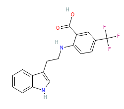 2D structure of the orthosteric ligand