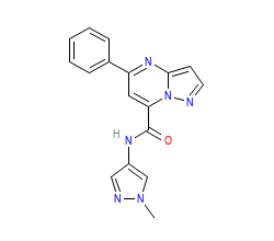 2D structure of the orthosteric ligand