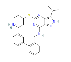 2D structure of the orthosteric ligand