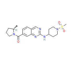 2D structure of the orthosteric ligand