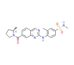 2D structure of the orthosteric ligand