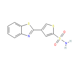 2D structure of the orthosteric ligand