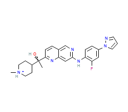 2D structure of the orthosteric ligand