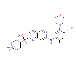 2D structure of the orthosteric ligand