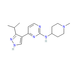 2D structure of the orthosteric ligand