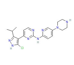 2D structure of the orthosteric ligand