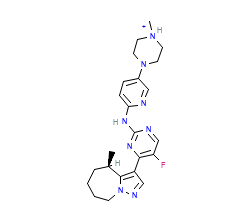 2D structure of the orthosteric ligand
