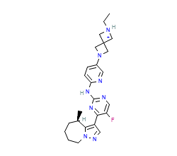 2D structure of the orthosteric ligand