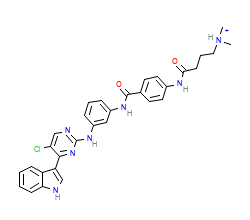 2D structure of the orthosteric ligand