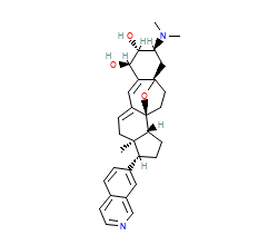 2D structure of the orthosteric ligand
