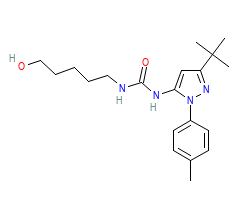 2D structure of the orthosteric ligand