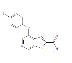 2D structure of the orthosteric ligand