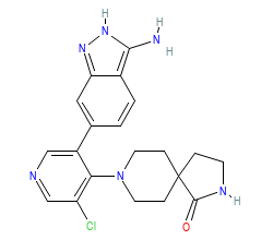 2D structure of the orthosteric ligand
