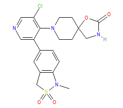 2D structure of the orthosteric ligand