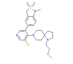 2D structure of the orthosteric ligand
