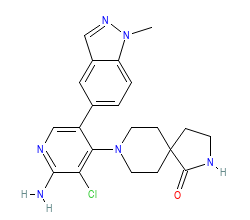 2D structure of the orthosteric ligand
