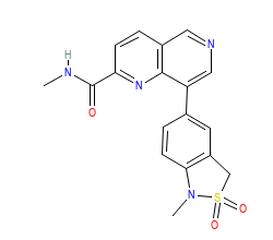 2D structure of the orthosteric ligand