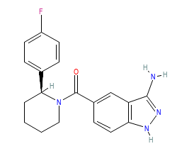 2D structure of the orthosteric ligand