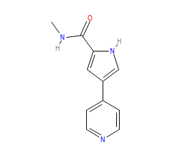 2D structure of the orthosteric ligand