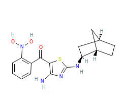 2D structure of the orthosteric ligand
