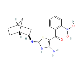 2D structure of the orthosteric ligand