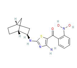 2D structure of the orthosteric ligand