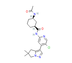 2D structure of the orthosteric ligand