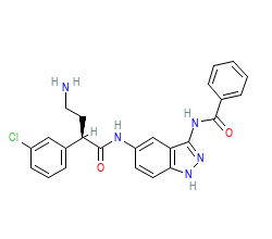 2D structure of the orthosteric ligand