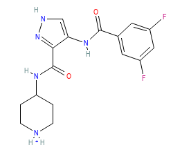 2D structure of the orthosteric ligand